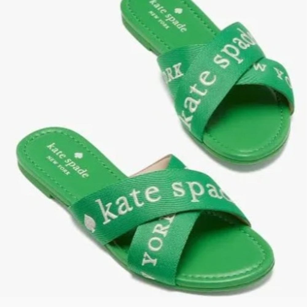 NWT Kate Spade Green Sandals